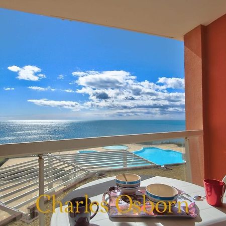 Au Cayenne, Terrasse Et Vue Mer Sete Ngoại thất bức ảnh